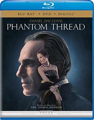 The case for the Blu-ray edition of Phantom Thread held at Bryn Mawr: Canaday Library.